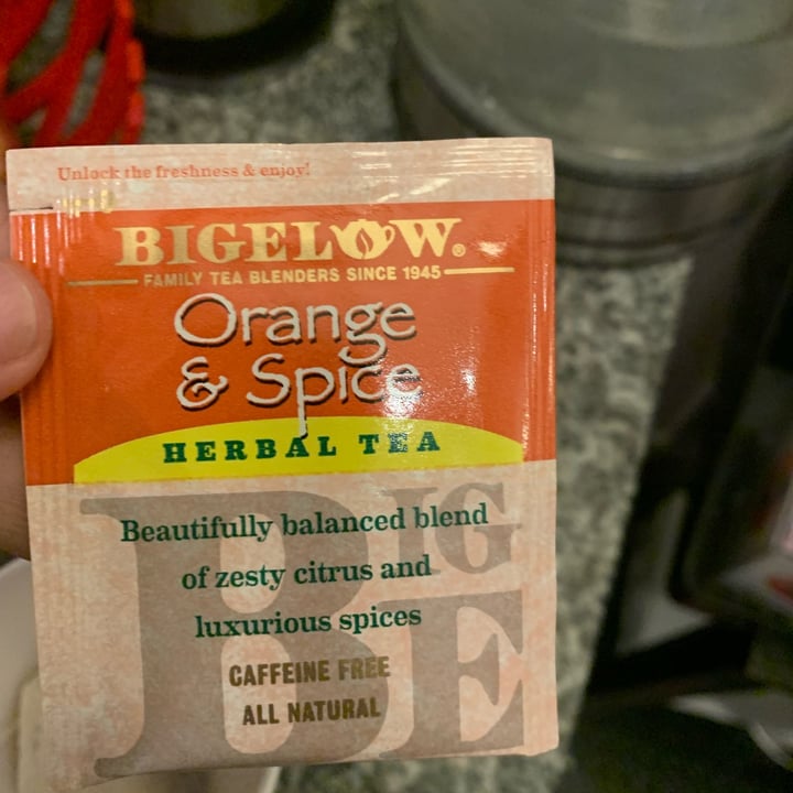 review photo of Bigelow Orange & Spice Herbal Tea shared by @nopehope on 04 Apr 2022 - review