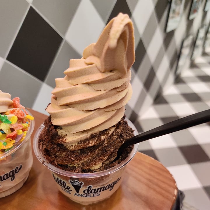 review photo of Little Damage Haji Lane Vegan Cookie Butter Soft Serve shared by @lazula14 on 01 May 2021 - review