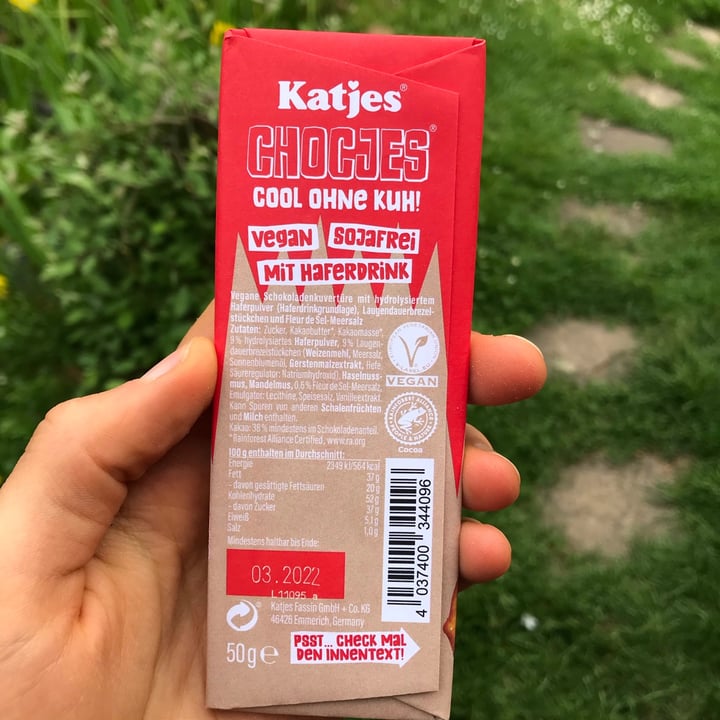 photo of Katjes Chocjes Salty Pretzel shared by @david- on  27 Sep 2021 - review