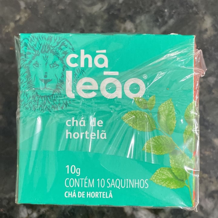 photo of Chá Leão Chá de hortelã Leão shared by @stelamedm on  16 Jun 2022 - review