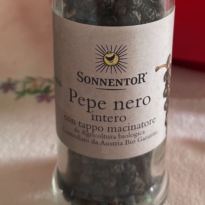 photo of Sonnentor Pepe nero intero biologico shared by @cinziagilmore on  25 Apr 2022 - review