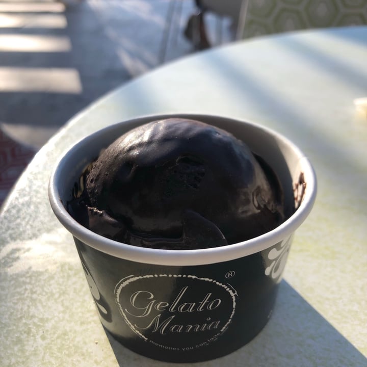 photo of Gelato Mania Vegan Dark Chocolate Raspberry shared by @britinsa on  15 Nov 2020 - review