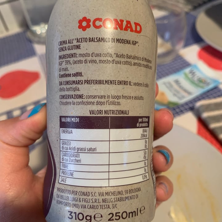 review photo of Conad Aceto Balsamoco Crema shared by @kiara1708 on 14 Apr 2022 - review