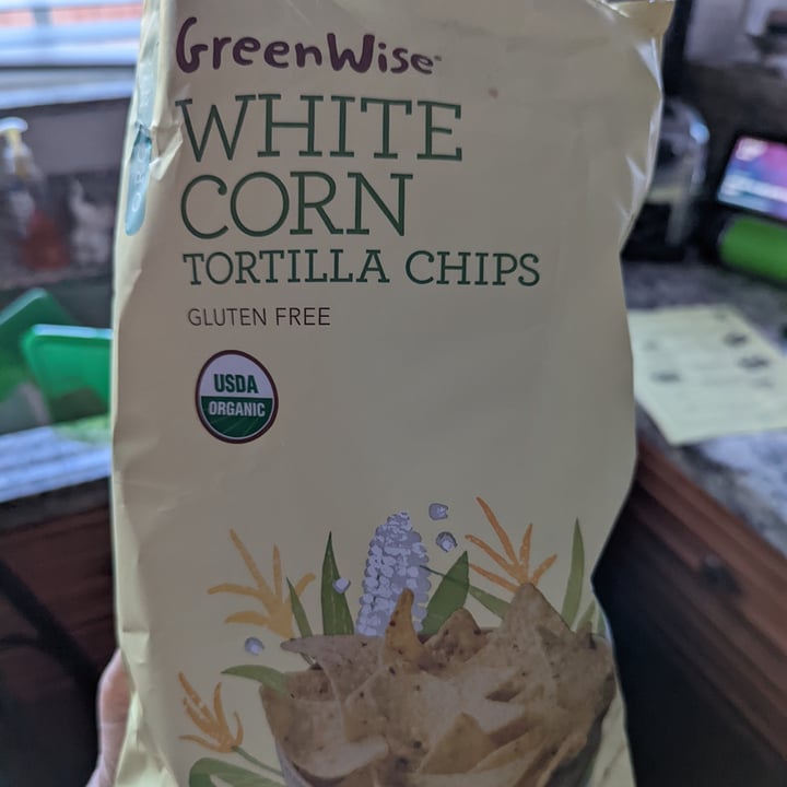 photo of Greenwise White Corn Tortilla Chips shared by @beachbummum on  04 Feb 2022 - review