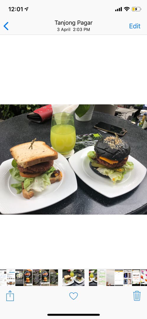 Photo du plat “Beyond burger”