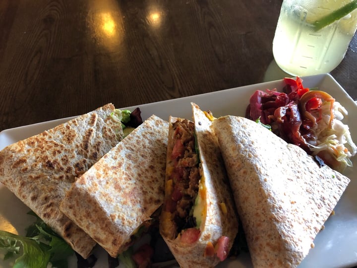review photo of The Purple Elephant Burnt ends quesadilla shared by @ellyninnyc on 25 Jul 2019 - review