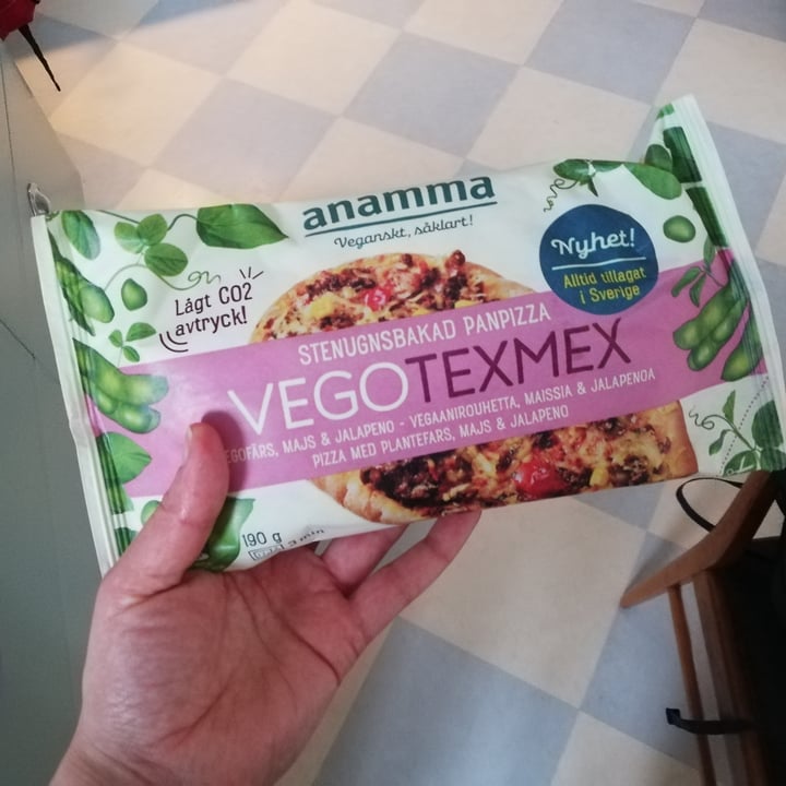 review photo of anamma Vego TexMex Pan Pizza shared by @evaj on 21 Jan 2021 - review