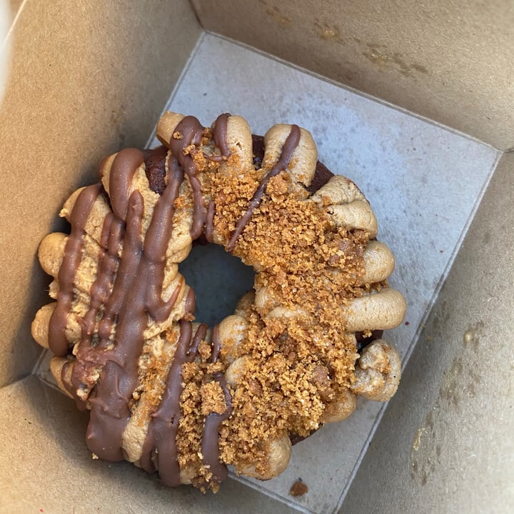 review photo of The Naked Vegan Ltd ‘Lotus Biscoff’ Style Doughnut shared by @kaceyainsworth on 29 Aug 2020 - review
