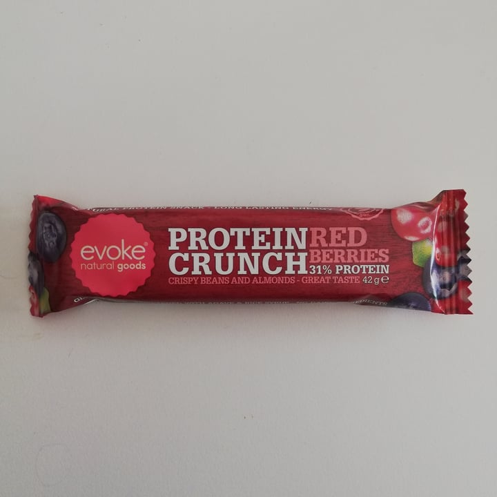 photo of Evoke Natural Goods Protein Crunch Red Berries shared by @sap on  11 Jun 2020 - review