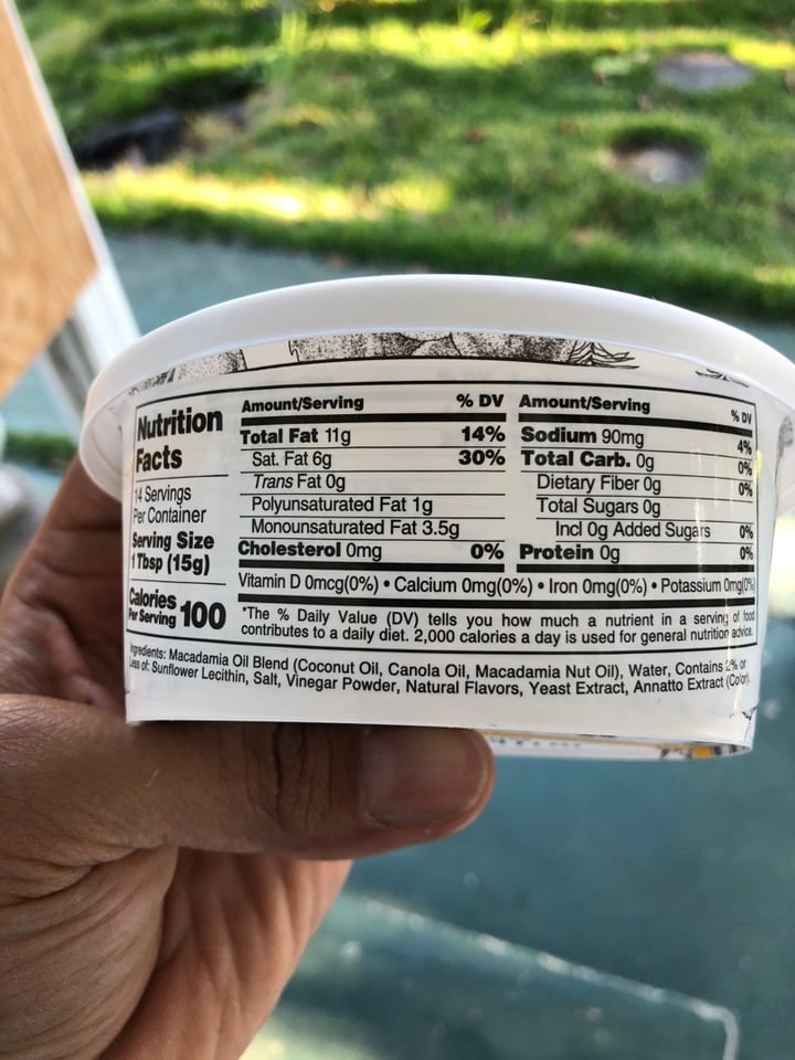 photo of Milkadamia Milkadamia Buttery Spread Salted shared by @dannystyles on  12 Feb 2020 - review