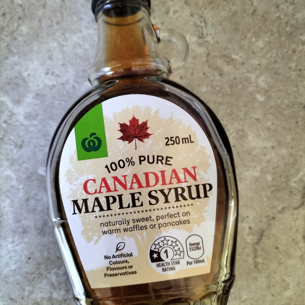 Woolworths (Australia) Canadian Maple Syrup Reviews abillion