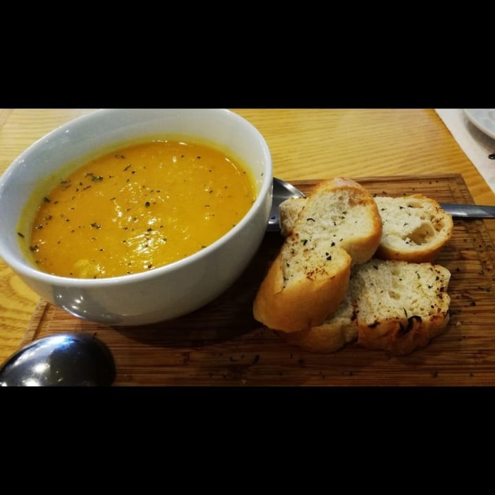 review photo of John Dory's Bedford Centre Butternut Soup Served With Croutons shared by @privatechefalayka on 22 May 2020 - review
