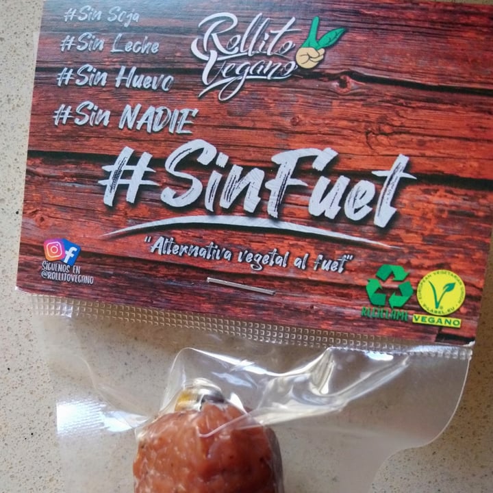 review photo of Rollito Vegano Sin fuet shared by @veg-ana on 10 Jan 2022 - review