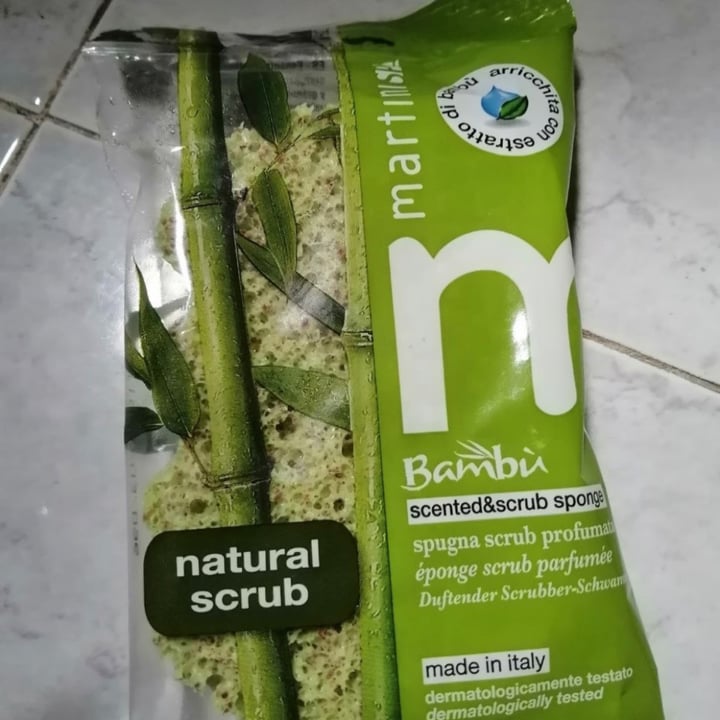 photo of MartiniSPA Bambù scented&scrub sponge shared by @giadamezzanotte on  06 Jun 2022 - review