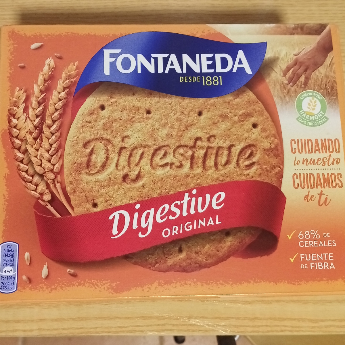 Fontaneda Galletas Digestive Original Reviews abillion
