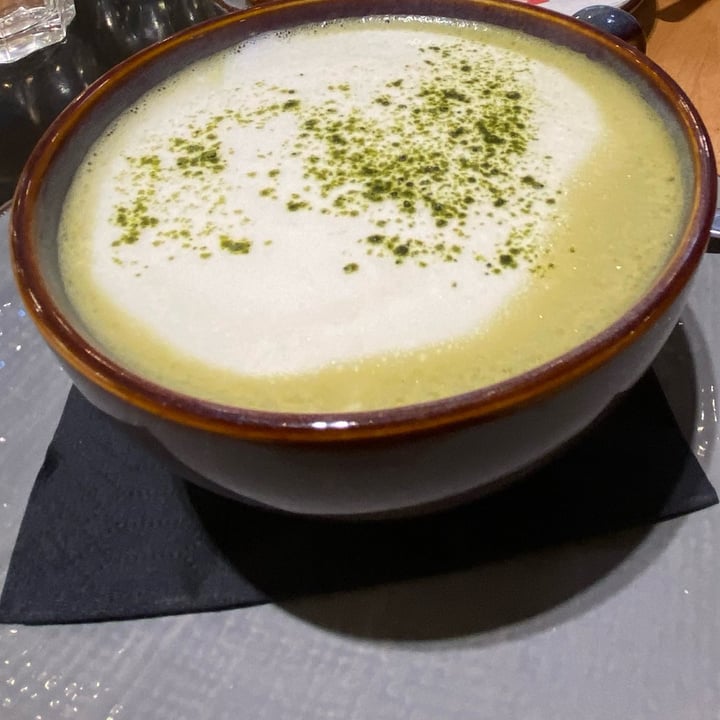 review photo of Home - Sapore di Casa Matcha cappuccino caldo alla soia shared by @gscaffy on 05 Apr 2022 - review