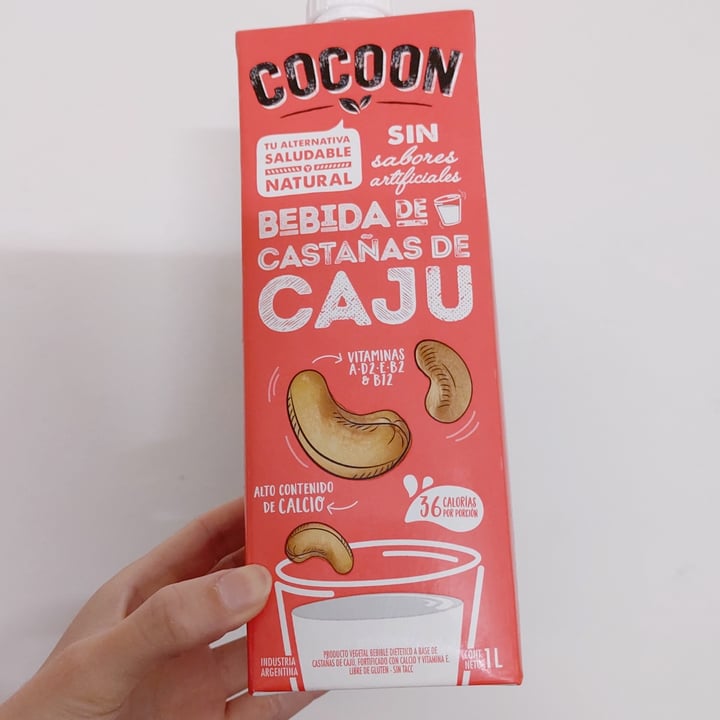 review photo of Cocoon Bebida Vegetal De Castañas De Caju shared by @poni on 18 Sep 2022 - review