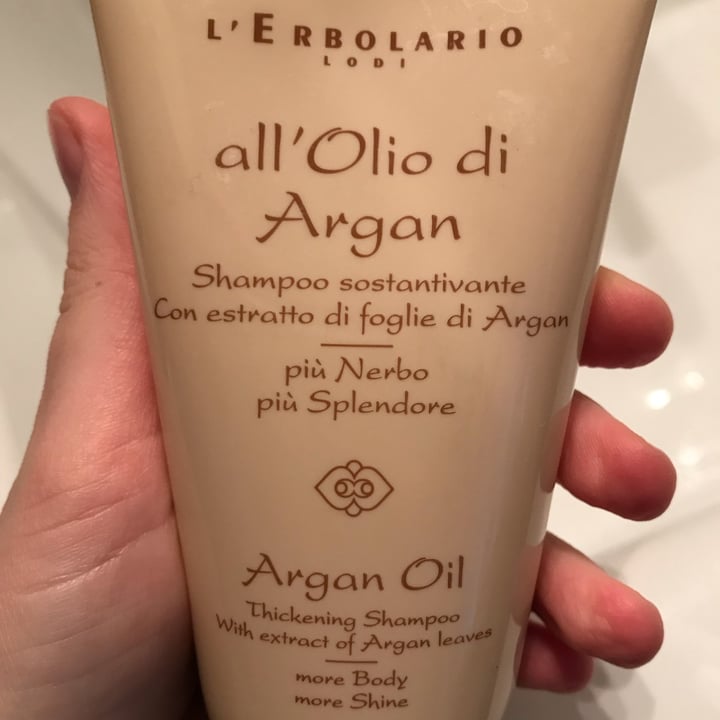 review photo of L' Erbolario Lodi Shampoo all’olio di argan shared by @niki98 on 11 Jan 2022 - review