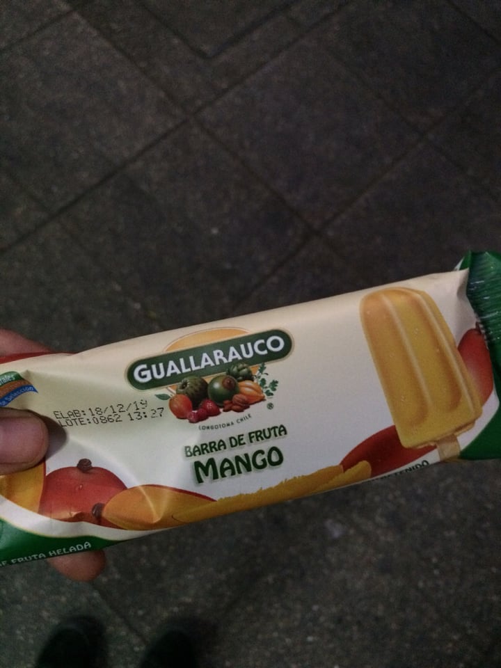 photo of Guallarauco Barra de Fruta Mango shared by @svderu on  19 Feb 2020 - review