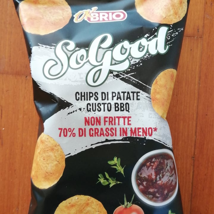 photo of Ok BRIO Chips di patate gusto bbq shared by @larayogayaga on  01 Apr 2022 - review
