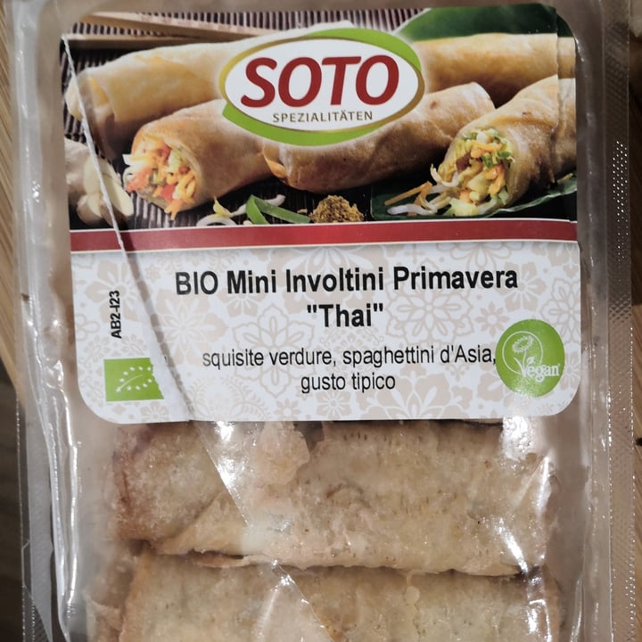 photo of Soto Bio mini involtini primavera "thai" shared by @torakiryu on  17 Dec 2022 - review