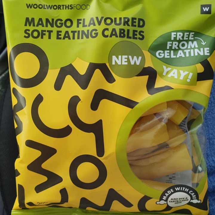 photo of Woolworths Food Mango Flavoured Soft eating cables shared by @aaronjooste on  14 Sep 2021 - review