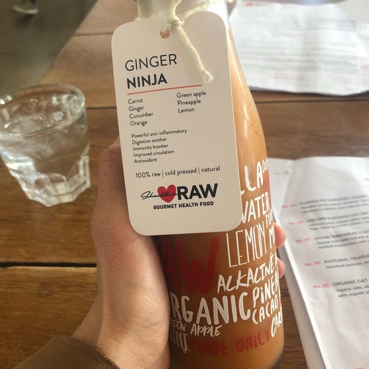photo of Scheckter's RAW Gourmet Ginger ninja shared by @leighclare29 on  21 Sep 2020 - review