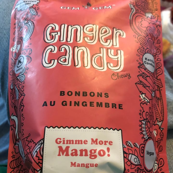 Gem Gem Ginger candy chewy Gimme more Mango Review abillion
