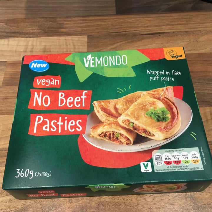 review photo of Vemondo No Beef Pasties shared by @leekhan on 02 Mar 2021 - review