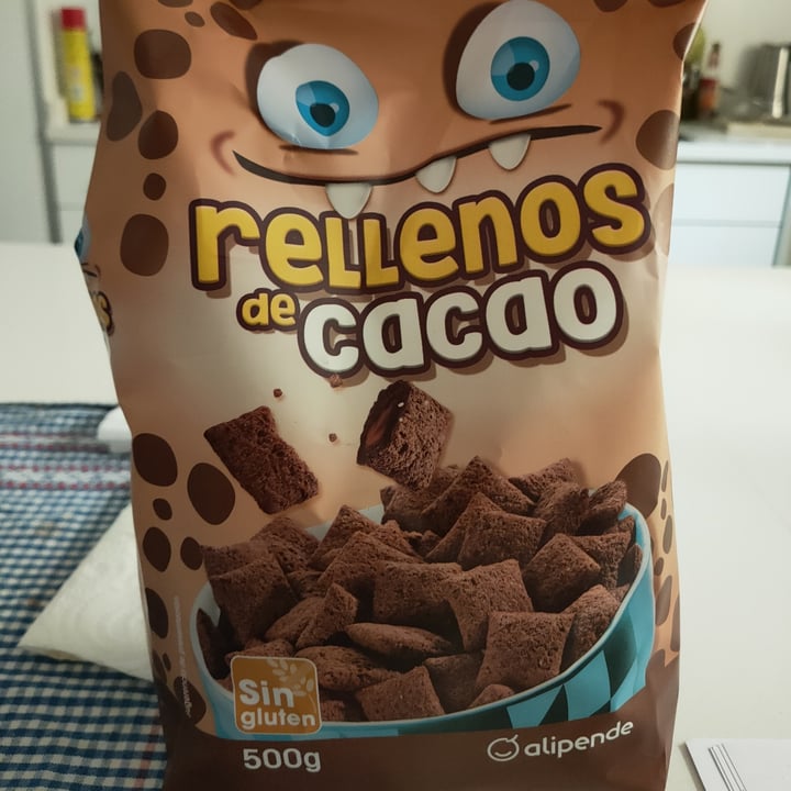 photo of Alipende Cereales Rellenos de cacao shared by @lunafernandez on  25 May 2021 - review