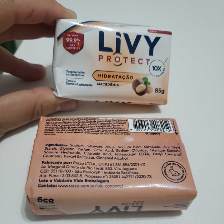 photo of Livy sabonete Sabonete shared by @evricky on  02 May 2022 - review