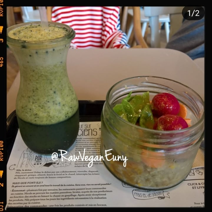 review photo of PUR etc. Buddah bowl shared by @rawveganeuny on 15 Aug 2019 - review