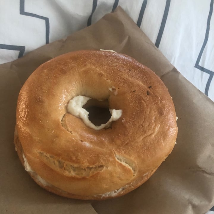 photo of Dolce Bakery Cream Cheese Bagel shared by @saigepeters on  02 Jun 2021 - review