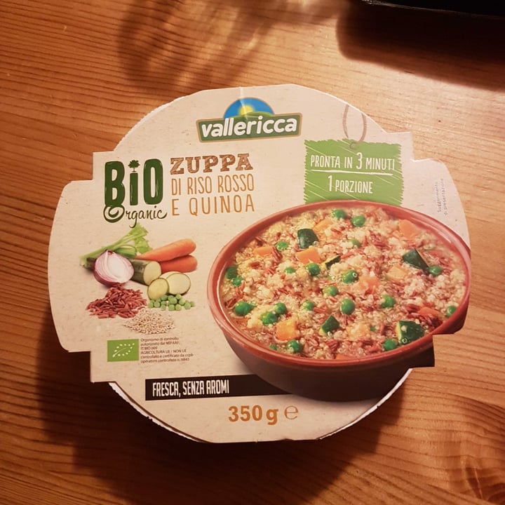 review photo of Vallericca Bio zuppa di riso rosso e quinoa shared by @pipppi on 29 Dec 2021 - review