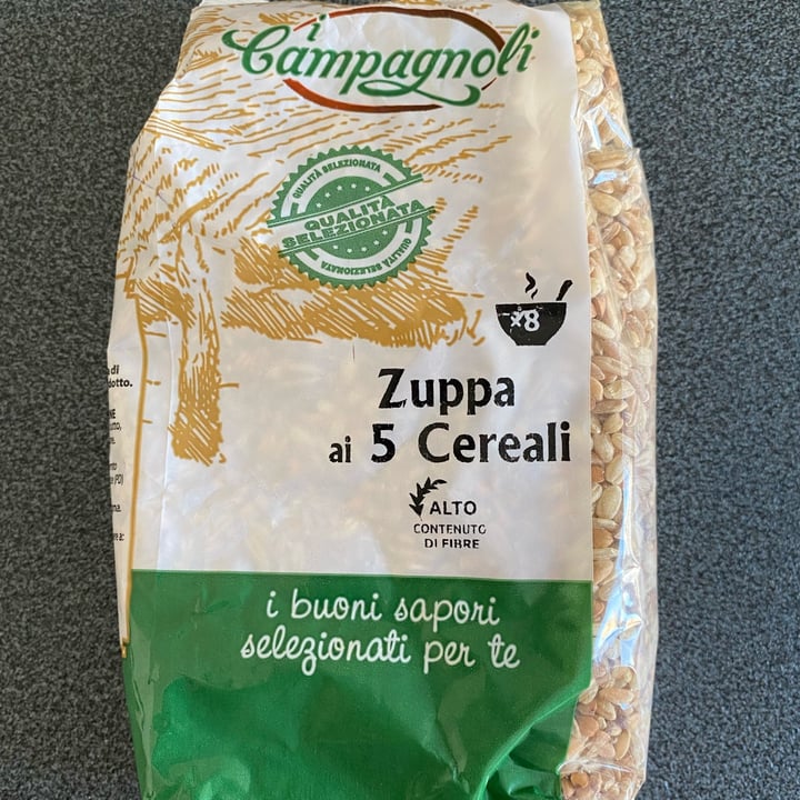 photo of I campagnoli Zuppa ai 5 cereali shared by @fralos on  12 Mar 2022 - review