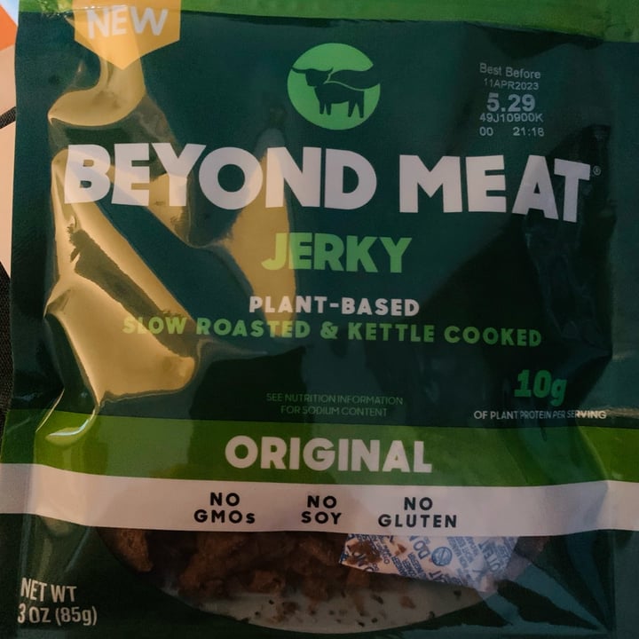 photo of Beyond Meat Jerky Original shared by @allhess on  04 Sep 2022 - review