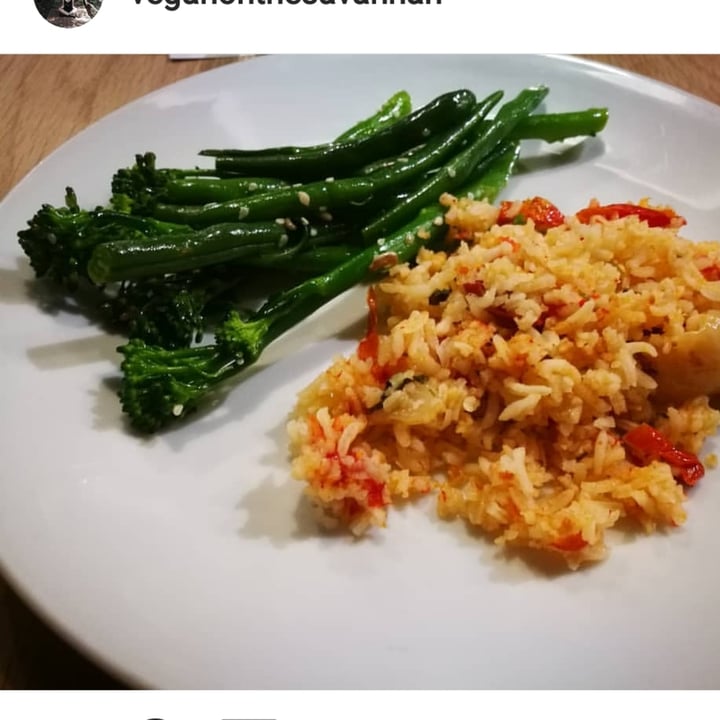 photo of Woolworths Cafè Broccoli And Rice Dish shared by @veganonthesavannah on  24 Apr 2020 - review