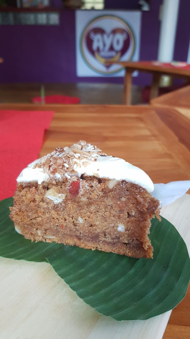 photo of Ayo Vegan Vegan carrot cake shared by @gymgoat on  11 Oct 2018 - review