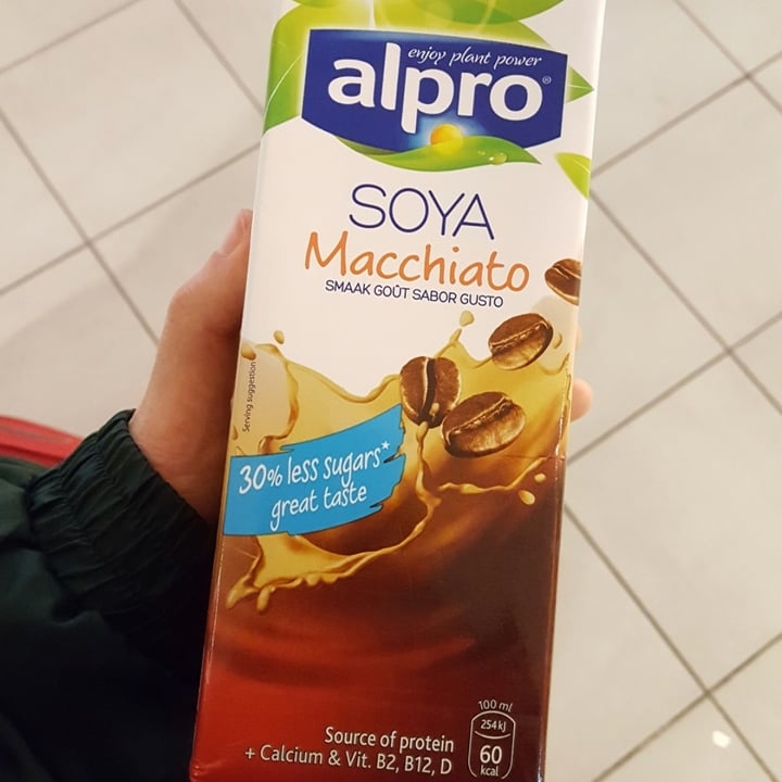 photo of Alpro Soya Macchiato shared by @annamango on  09 Dec 2020 - review