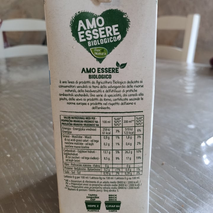 photo of Amo Essere Veg Bevanda di riso shared by @gandalfra on  20 Aug 2022 - review