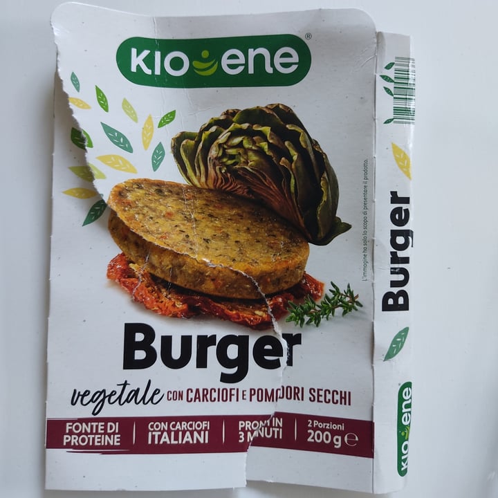 review photo of Kioene Burger ai carciofi e pomodori secchi shared by @cle0 on 15 Jul 2022 - review