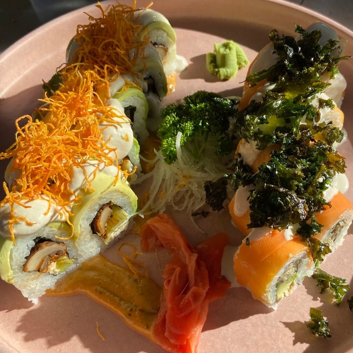 photo of Mudrá Sushi shared by @veganizarte on  11 Aug 2021 - review
