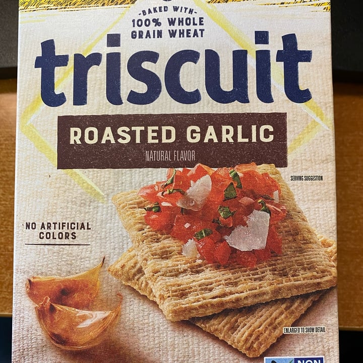 review photo of Triscuit Roasted Garlic shared by @silliekitty on 09 May 2022 - review