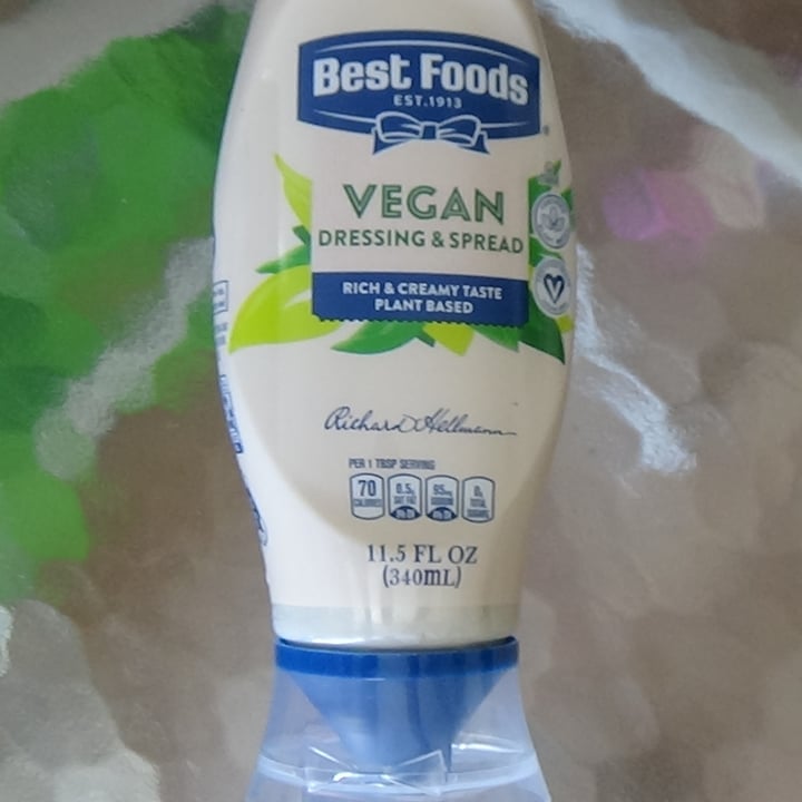 photo of Best foods Vegan Dressing and Spread shared by @feelideal on  17 May 2021 - review