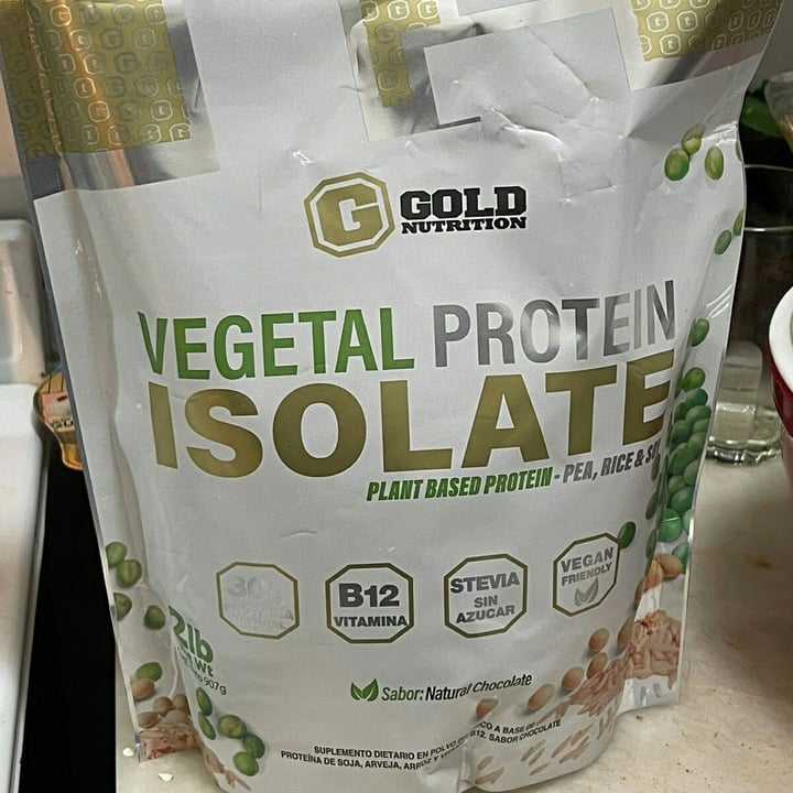 photo of GoldNutrition Vegetal Protein Isolate Vainilla shared by @juti12 on  01 Jul 2022 - review