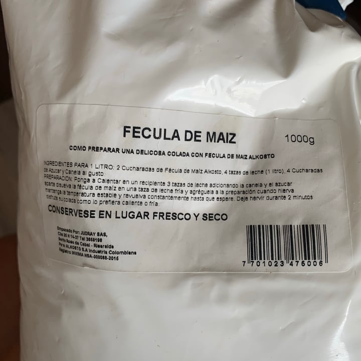 photo of Fécula de maíz Fécula De Maíz shared by @lauraesr on  23 Mar 2021 - review