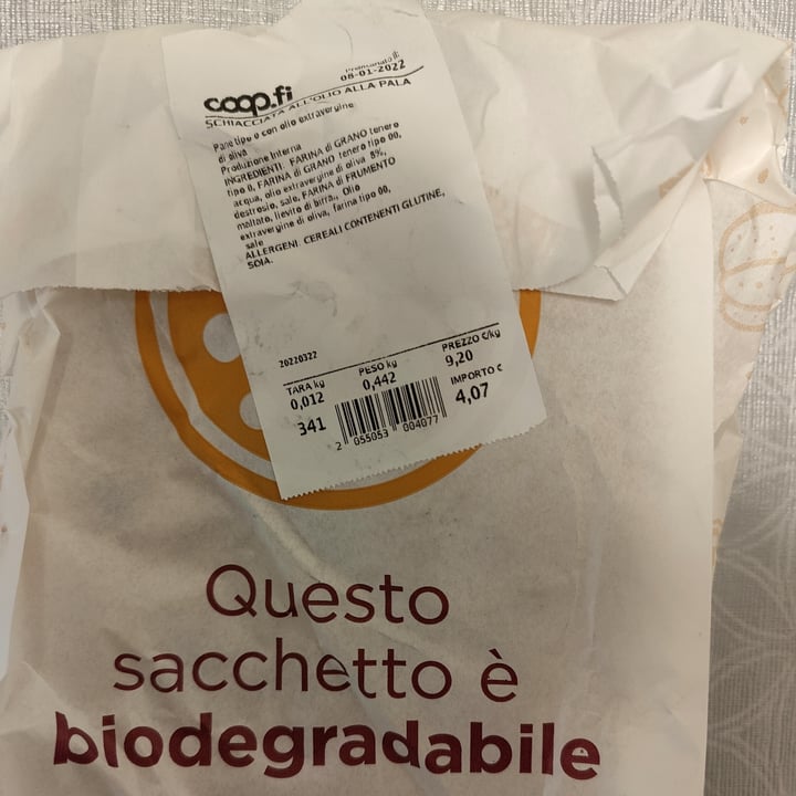 photo of Coop Schiacciata All'olio Alla Pala shared by @sam81 on  08 Jan 2022 - review
