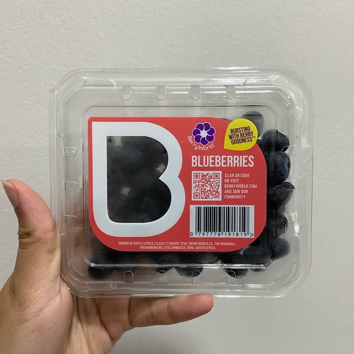 photo of Berryworld Blueberries shared by @inezangg on  21 Jan 2022 - review