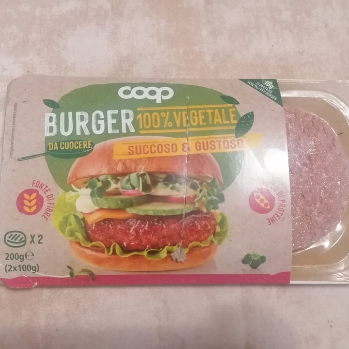 photo of Coop Burger 100% vegetali Sucoso & Gustoso  shared by @amaggica on  23 Jun 2022 - review