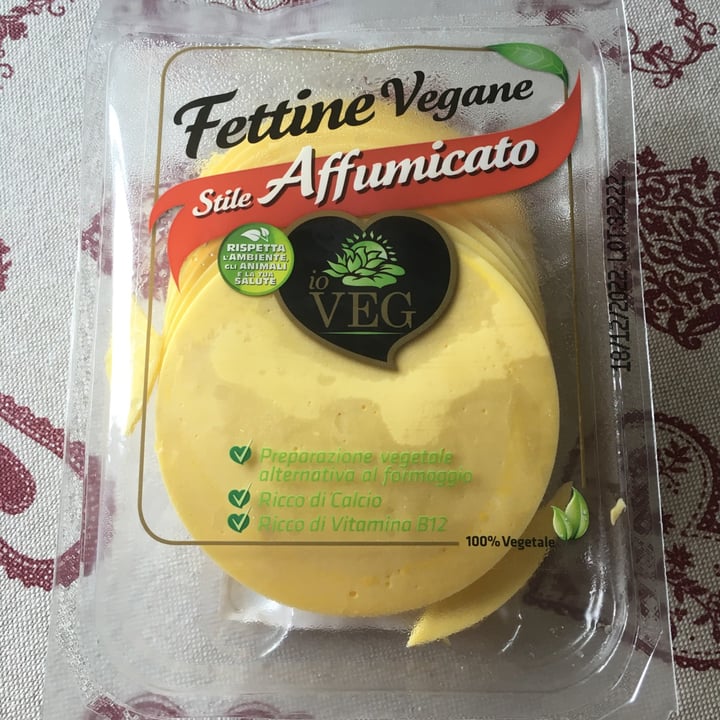 photo of ioVEG Affettato affumicato shared by @valeriadess on  18 Sep 2022 - review